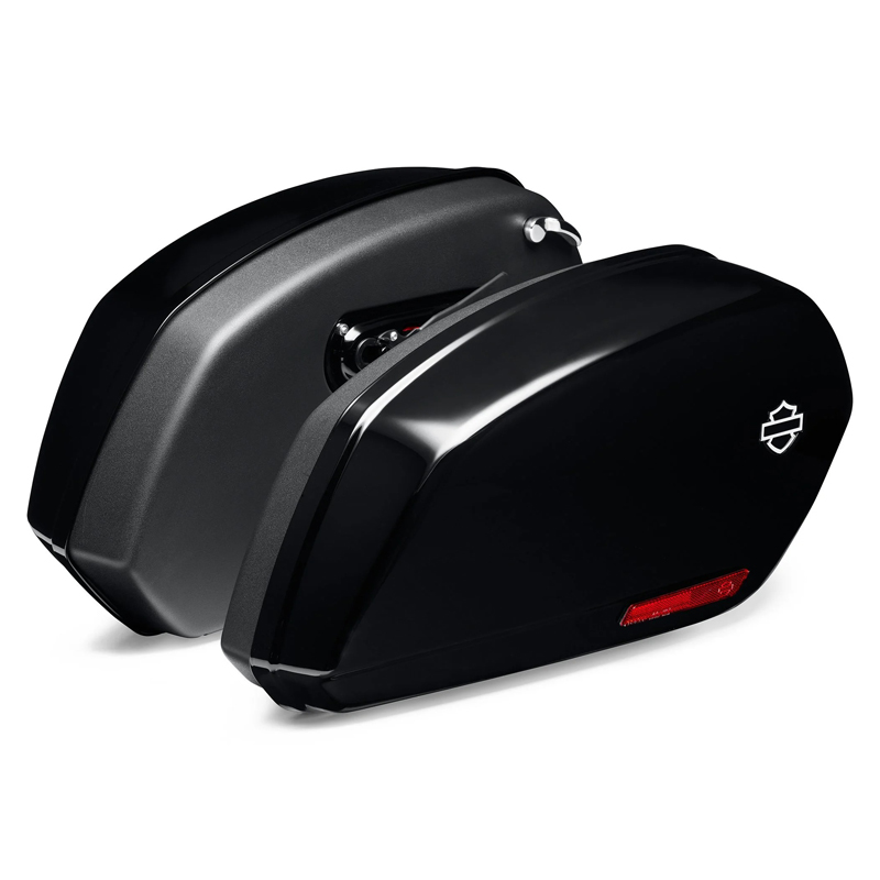 ローライダーSTスタイル サドルバッグ ビビッドブラック