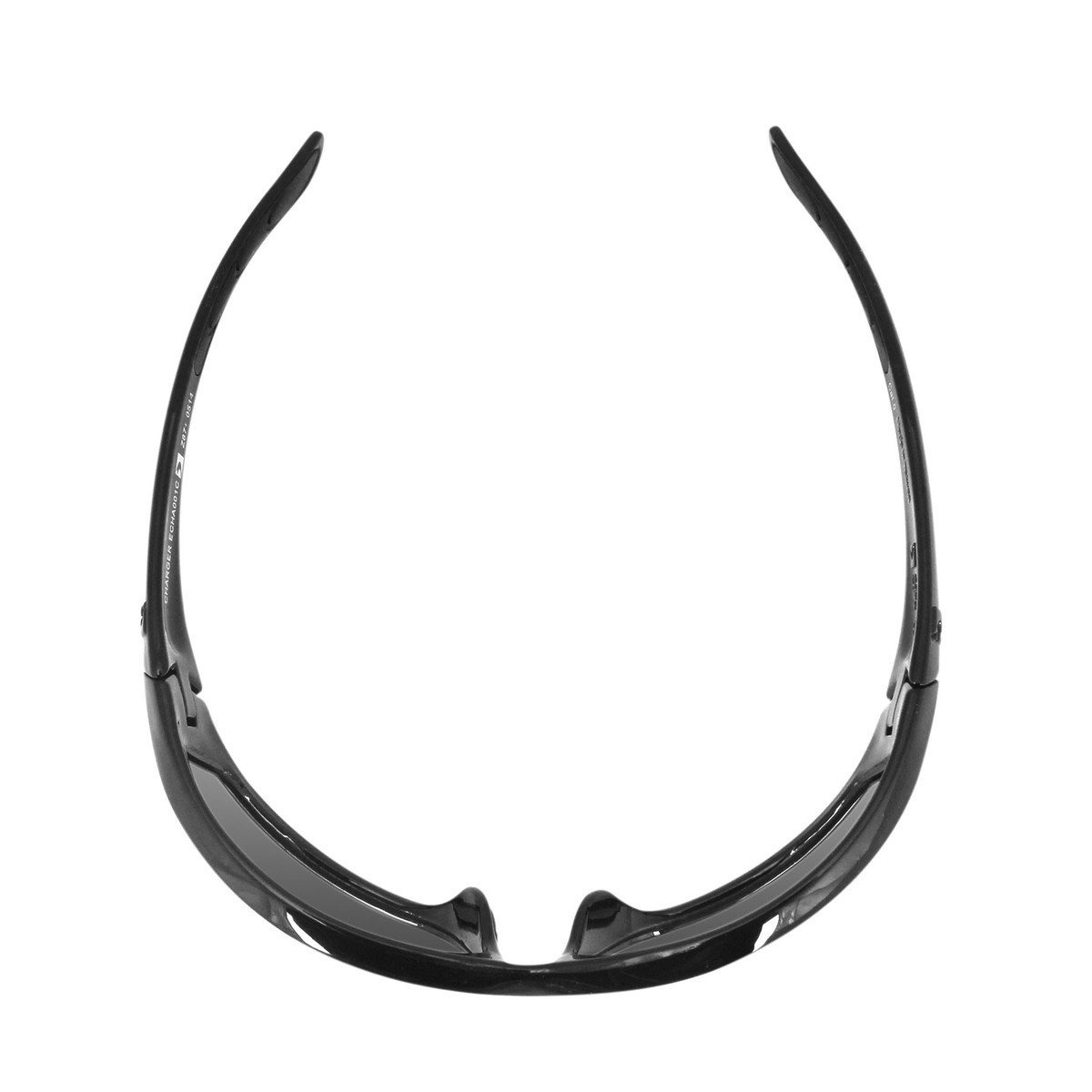 サングラス チャージャー グロスブラックフレーム スモークレンズ