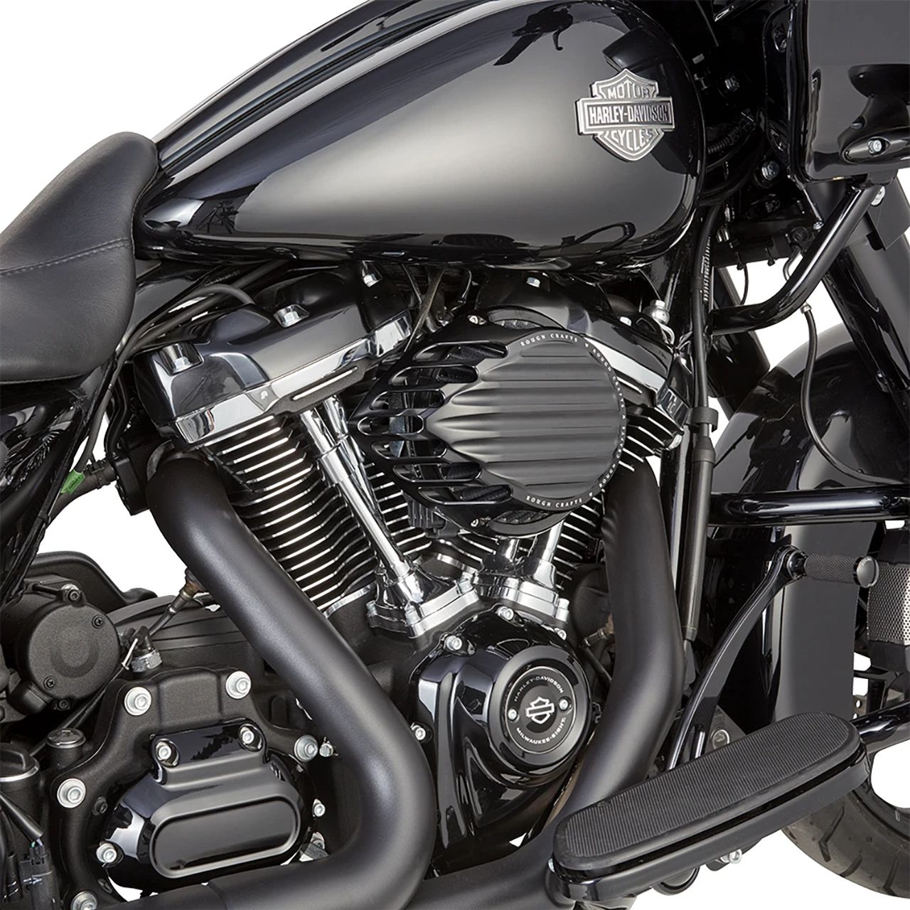 ティアドロップ エアクリーナー ブラック