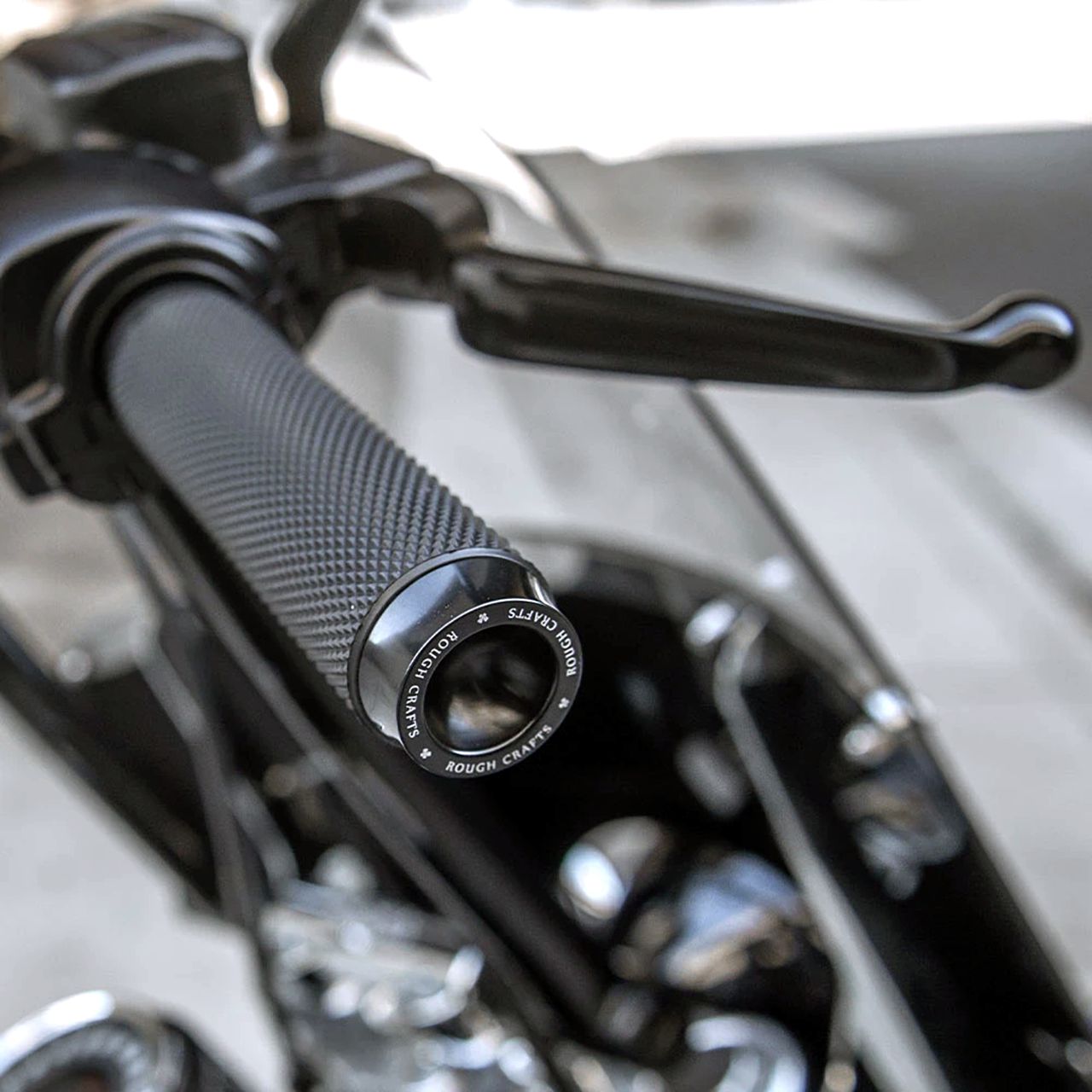 ローレットハンドグリップ ブラック