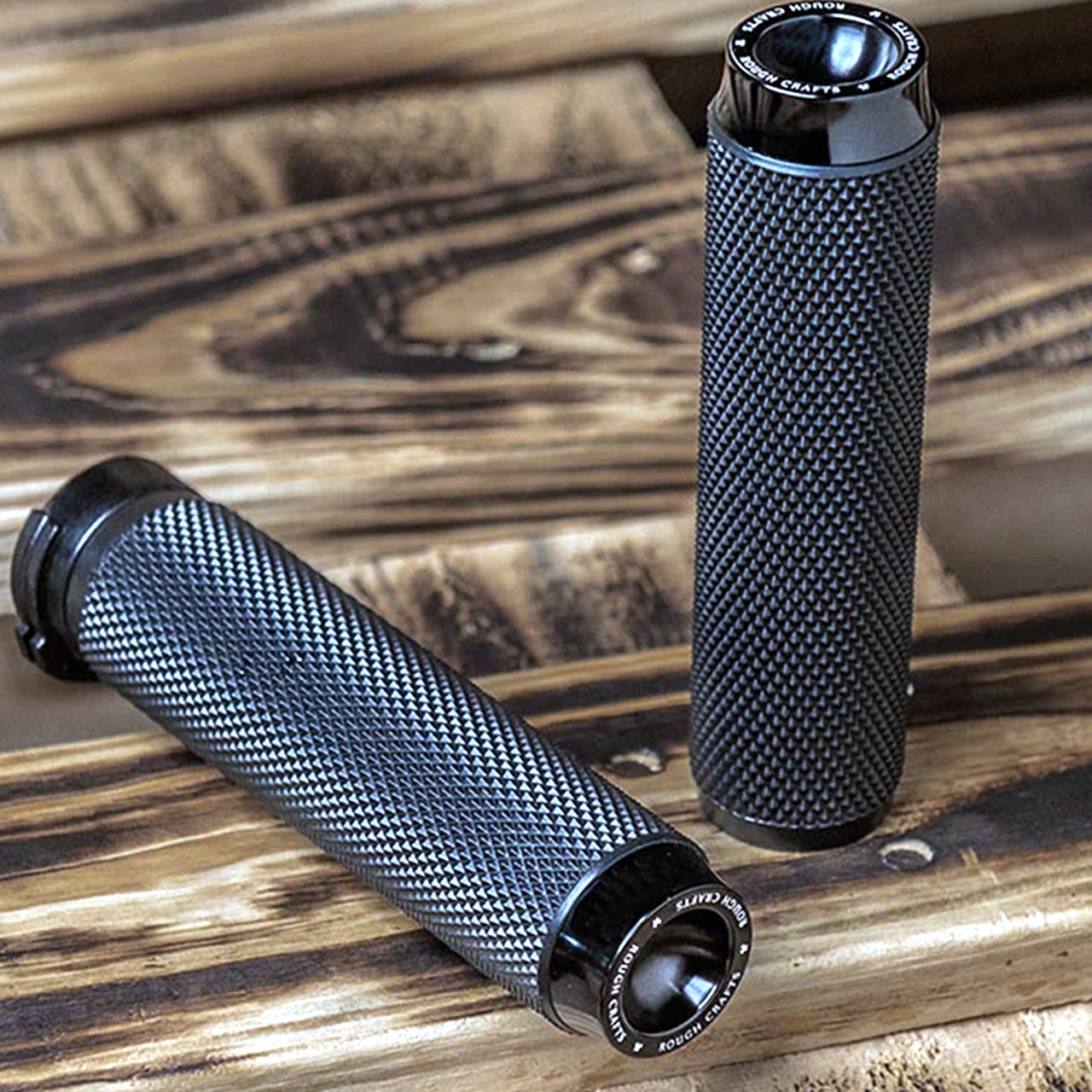 ローレットハンドグリップ ブラック