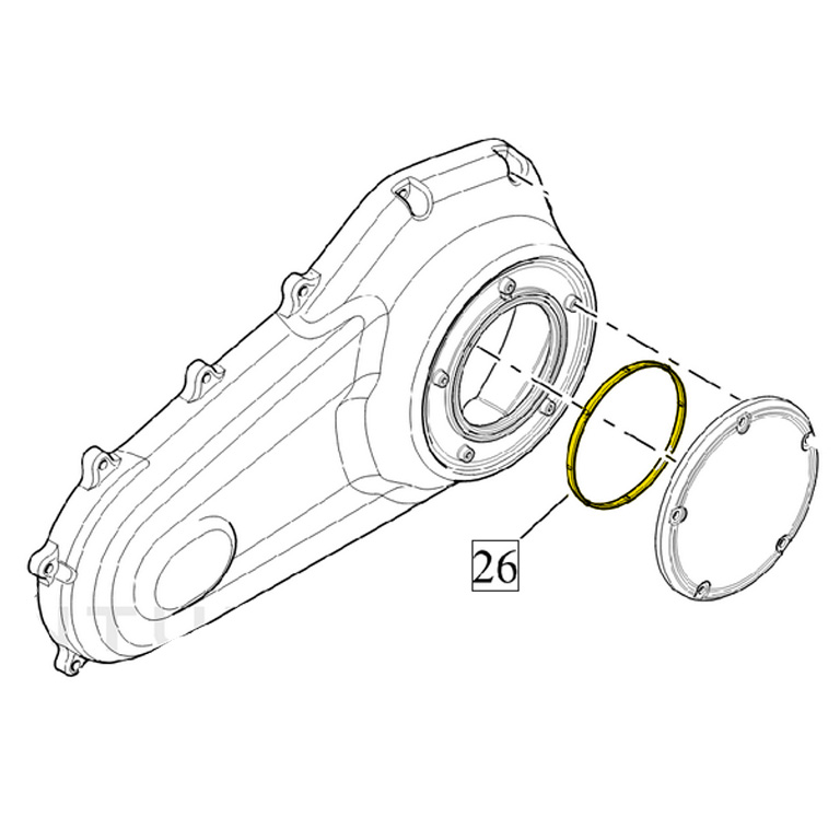 ダービーカバー用ガスケット