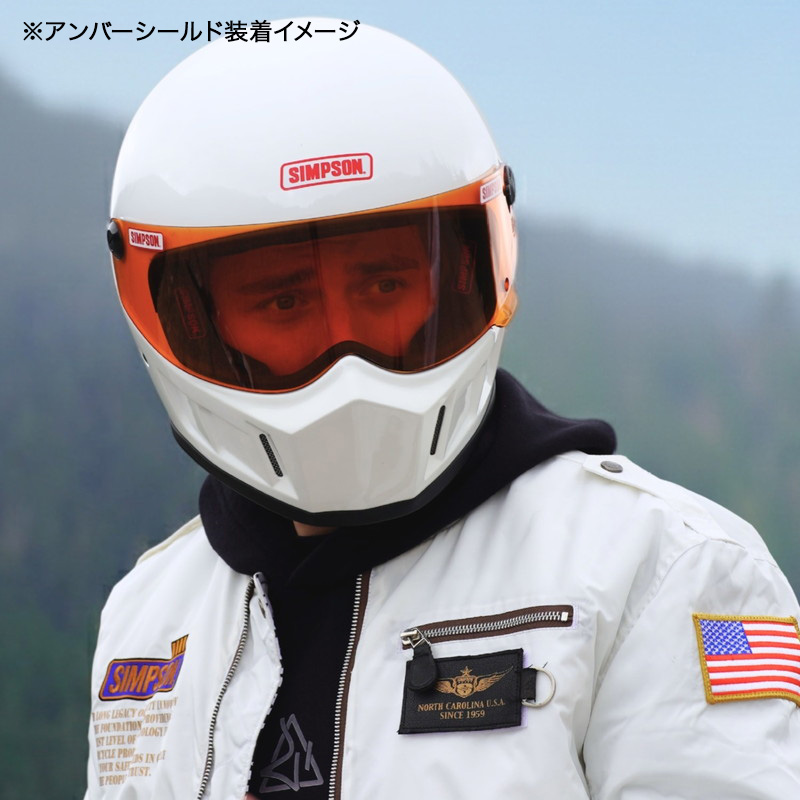 SB15 ホワイト フルフェイスヘルメット SG/PSC規格 スーパーバンディット15