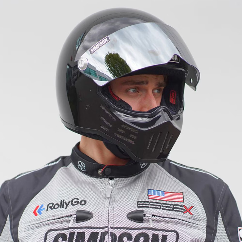 M30 ブラック フルフェイスヘルメット SG/PSC規格 MODEL 30