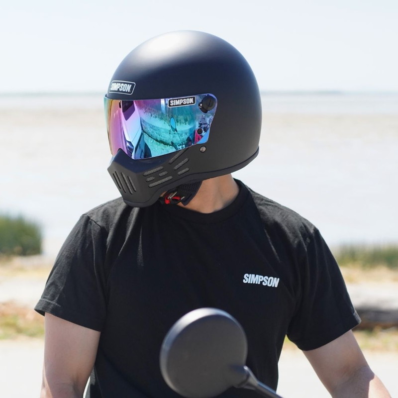 M30 マットブラック フルフェイスヘルメット SG/PSC規格 MODEL 30