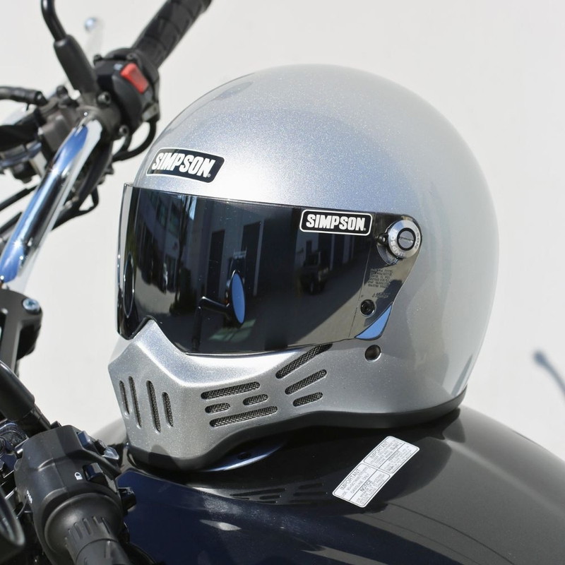 M30 シルバー フルフェイスヘルメット SG/PSC規格 MODEL 30