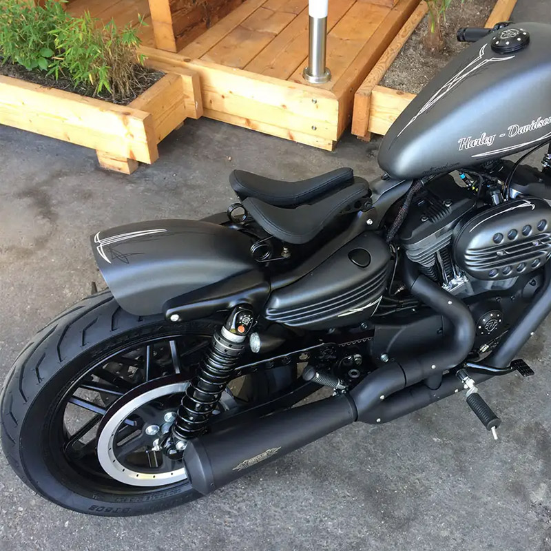 ショートリアフェンダー  グロスブラック