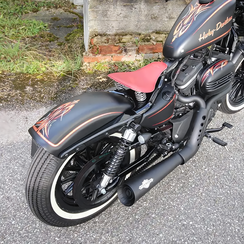 リアフェンダー グロスブラック