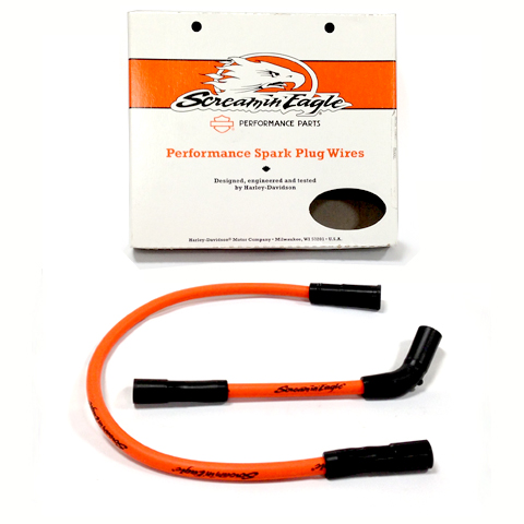 スクリーミンイーグル スペシャル・スパークプラグワイヤー（オレンジ）