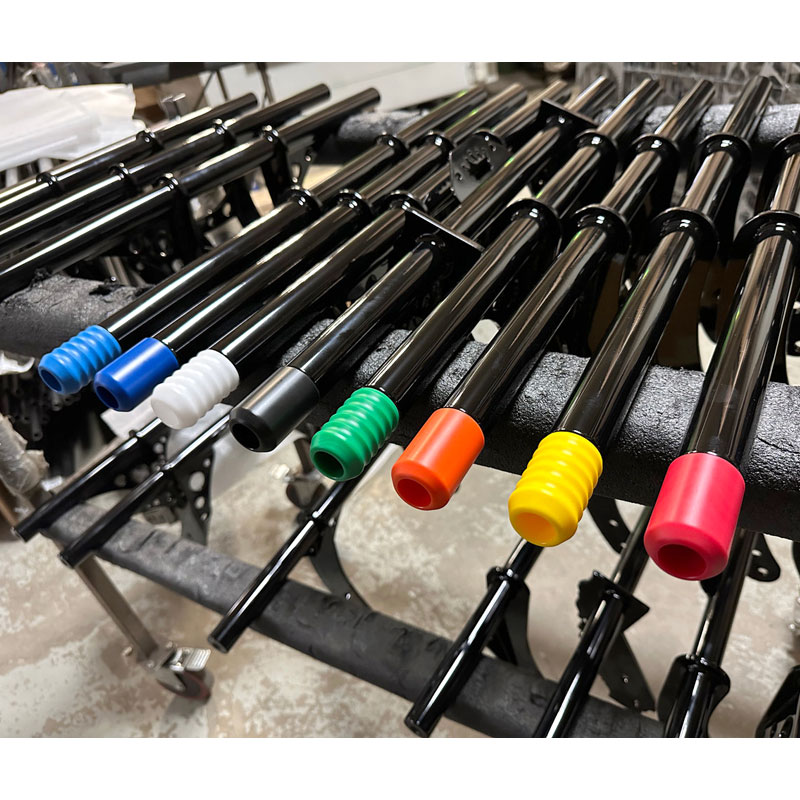 クラッシュバー 交換用スライダー グリップル 1個 （ボルトなし） ブラック