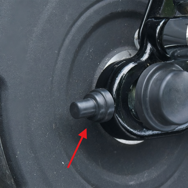 リアアクスルアジャスターキャップ