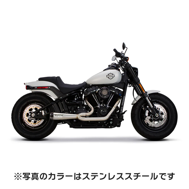 Comp-S 2into1 フルエキゾーストマフラー セラミック ブラック