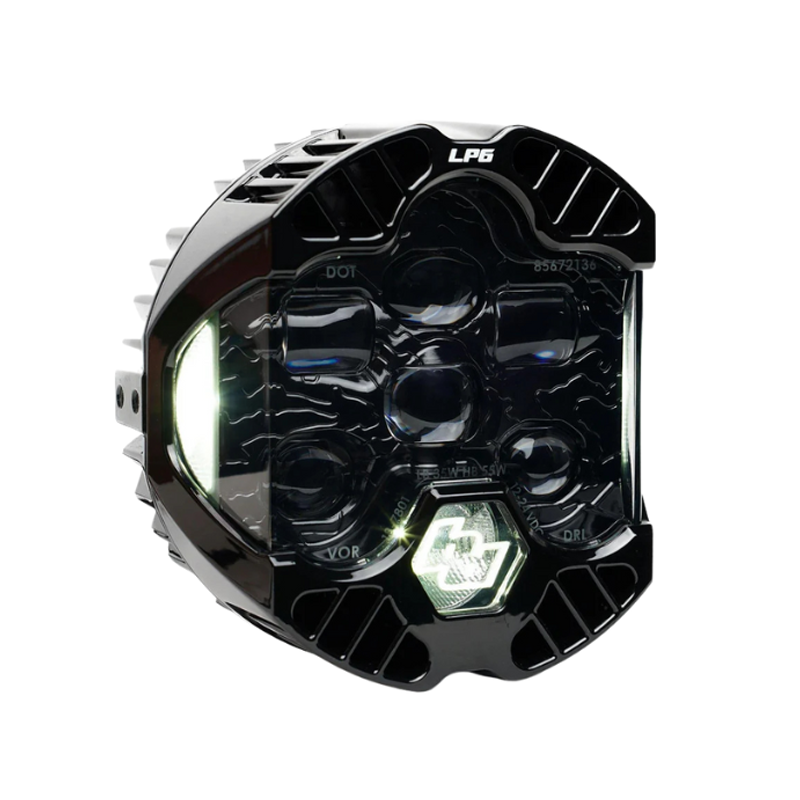 バハデザイン DOT LP6 ユニバーサル ヘッドライト単品 ホワイト