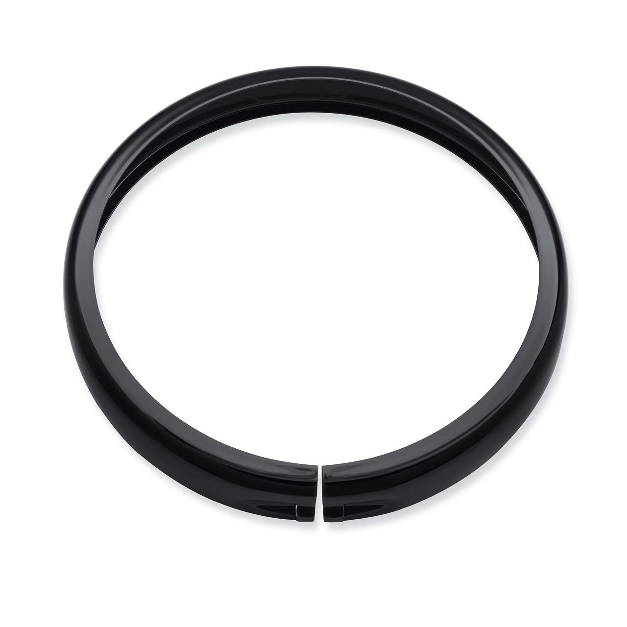 5-3/4インチ ヘッドライトトリムリング グロスブラック