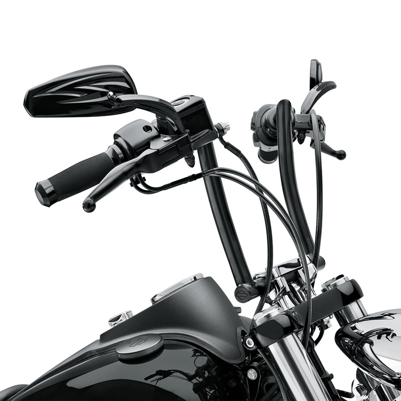 チゼル ハンドルバー 8インチ サテンブラック