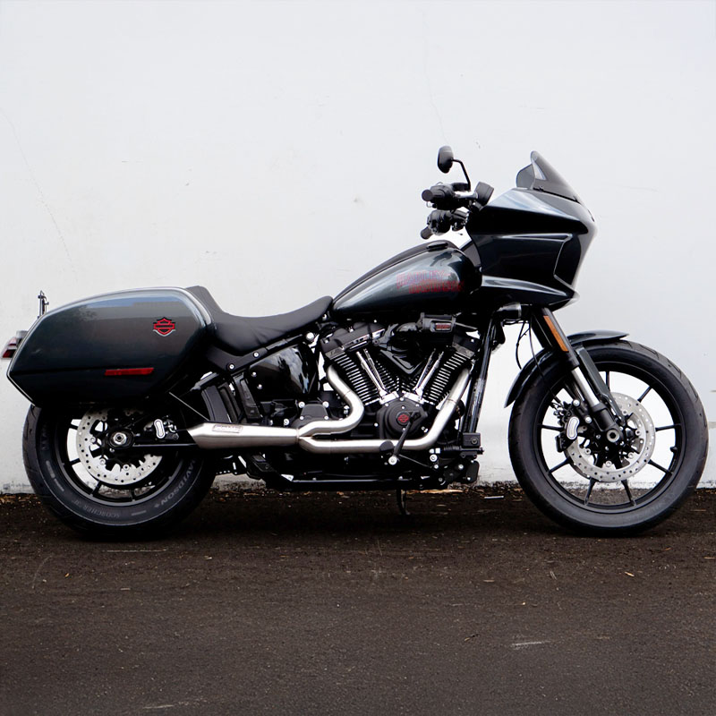 スウィーパー 2in1 フルエキゾーストマフラー ブラッシュドステンレス