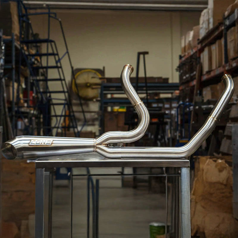 ブレイクアウェイ 2in1 フルエキゾーストマフラー ブラッシュドステンレス