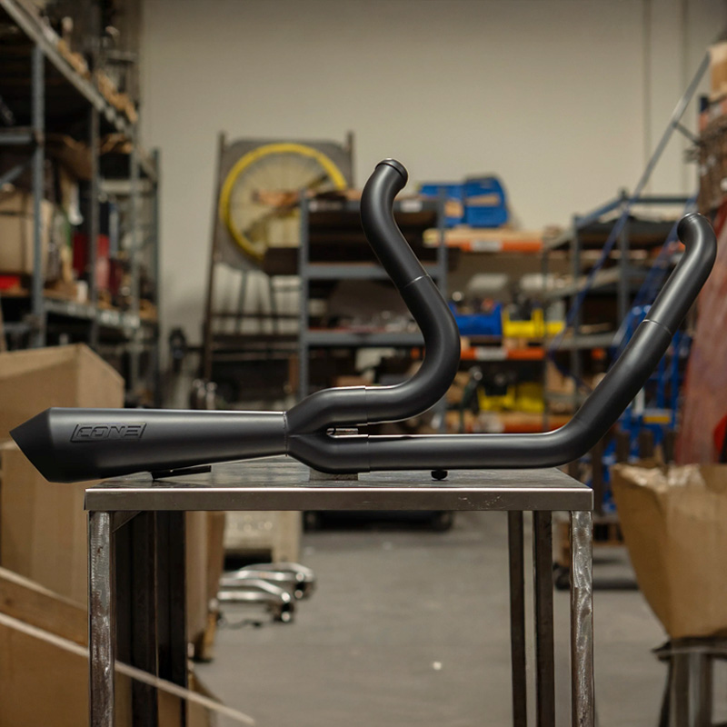 スウィーパー 2in1 フルエキゾーストマフラー セラミックブラック