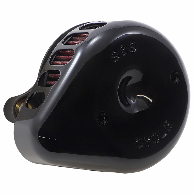 【クリスマスセール】ステルス エアクリーナーキット ミニティアドロップカバー付き ブラック