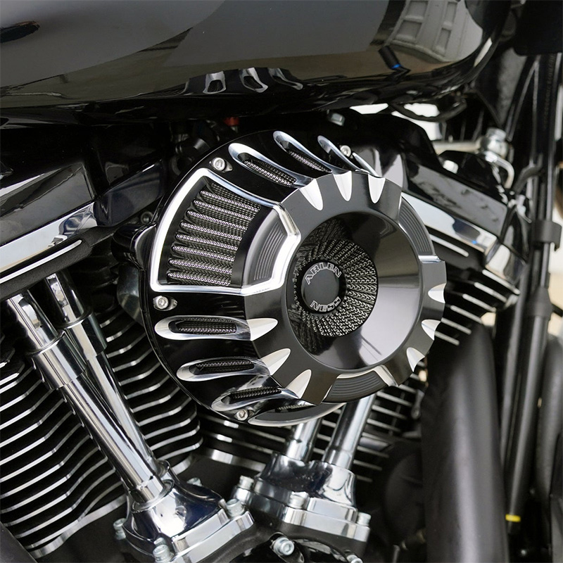 ディープカット インバーテッド エアクリーナーキット ブラック