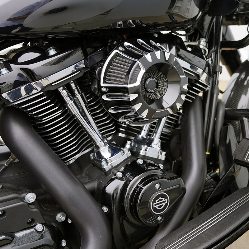 ディープカット インバーテッド エアクリーナーキット ブラック