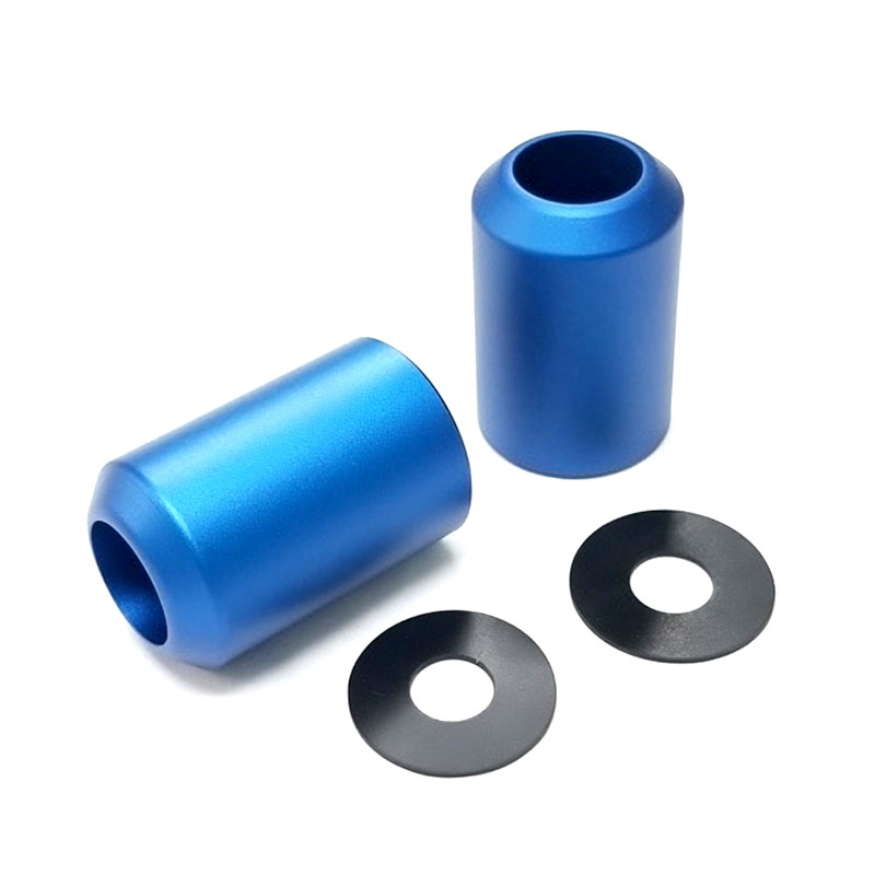 カラースライダー 2インチ/マットアルマイト・ブルー(2個セット)