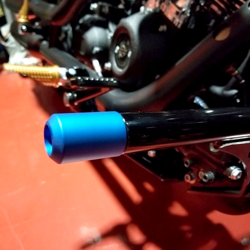 カラースライダー 2インチ/マットアルマイト・ブルー(2個セット)