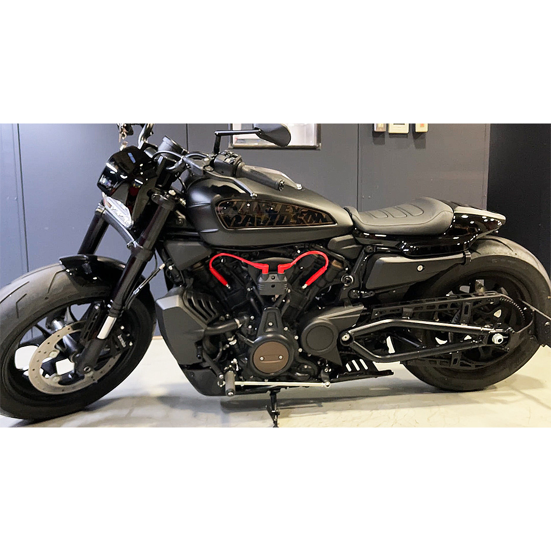 【12月限定セール】 ウルトラシリコーン パワープラグコード 2本セット レッド