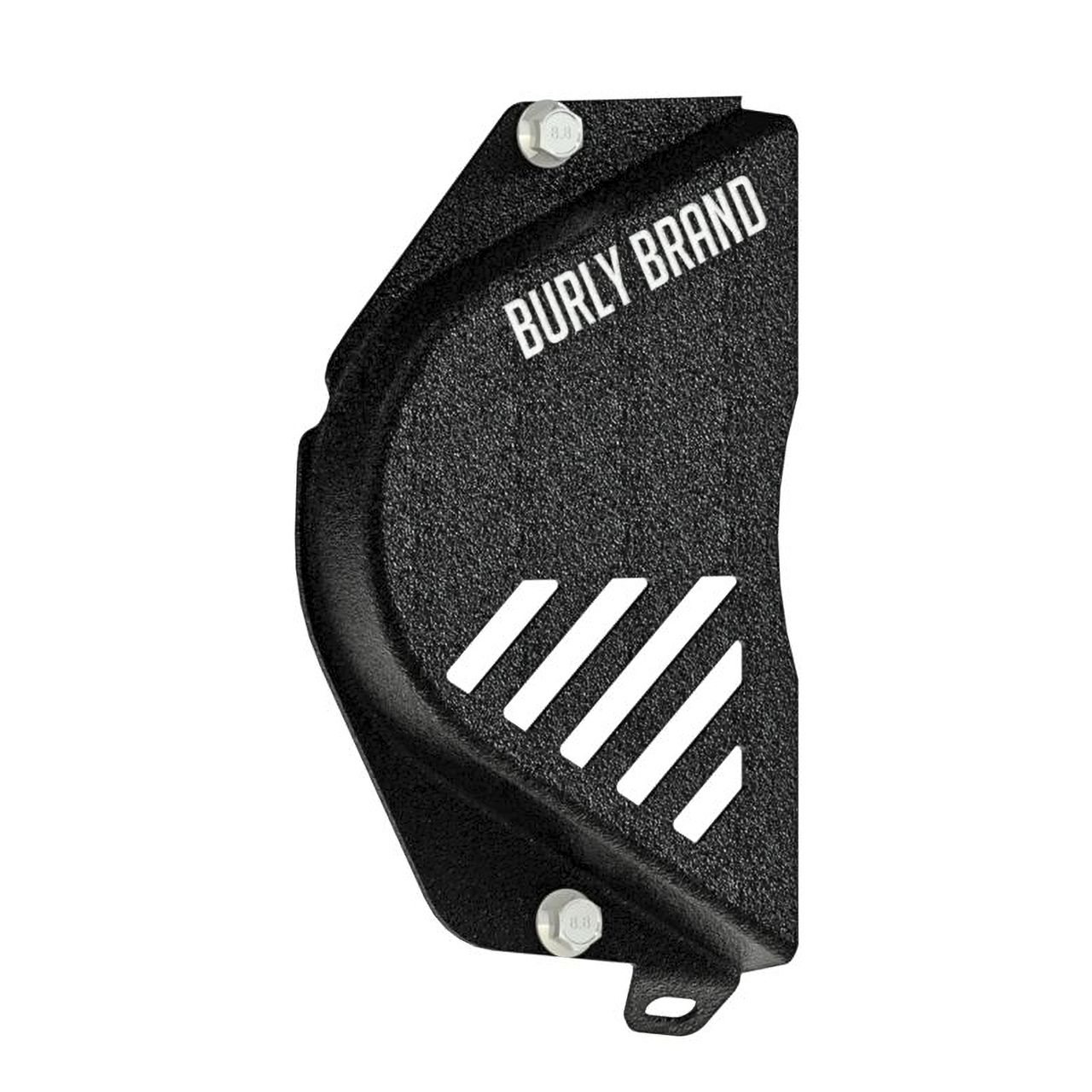 スラッシュカット フロントスプロケットカバー ブラック (ホンダ レブル1100用)