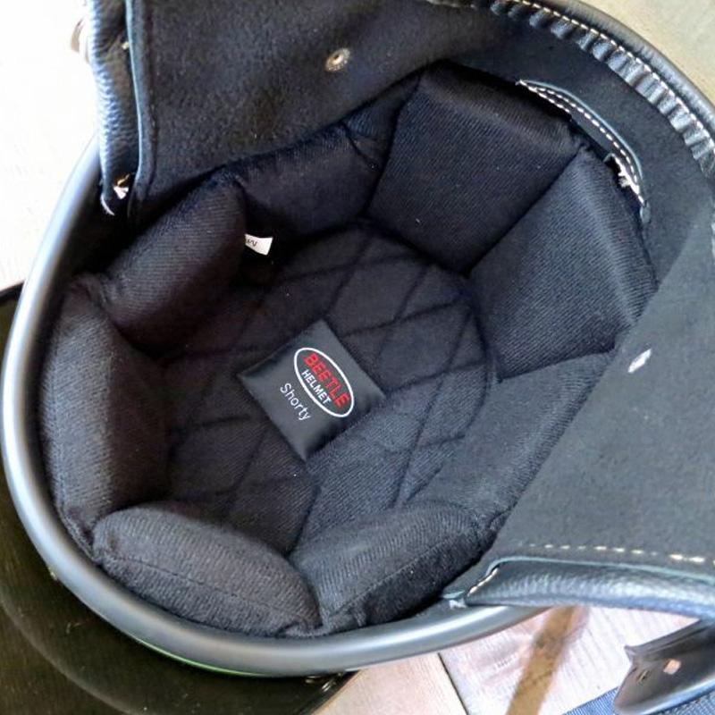 ショーティー4 ハーフキャップヘルメット マルーン/ホワイトチンカップ