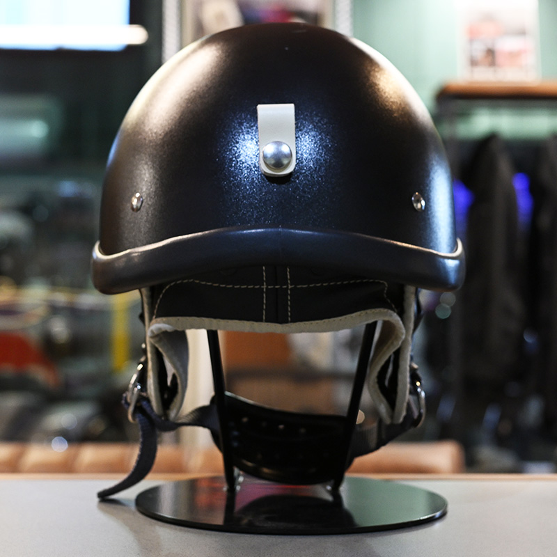 BEETLE PTR ハーフヘルメット ブラック/ホワイトチンカップ