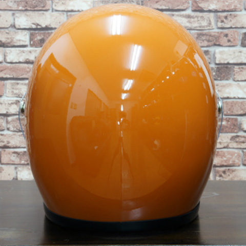 BEETLE STR 極小フルフェイスヘルメット オレンジ(ブラックダブルストラップ)