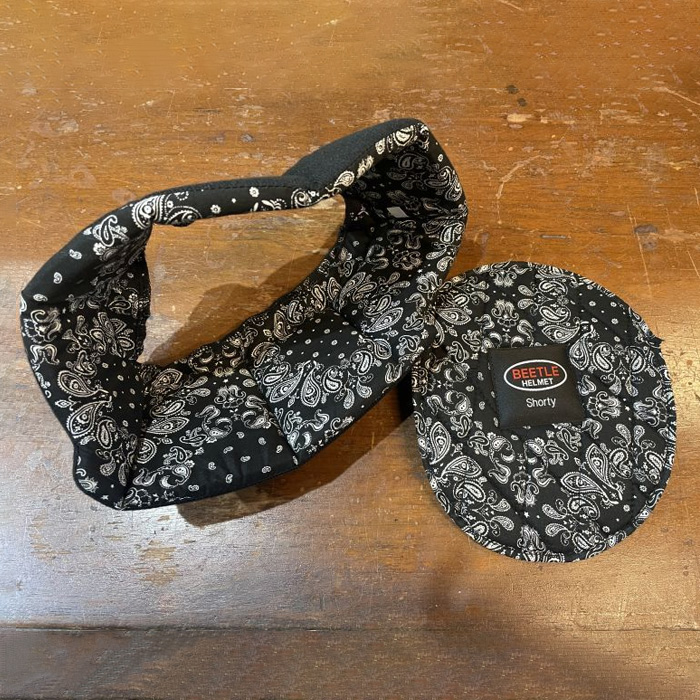 ショーティー4 専用インナー ペイズリー/ブラック