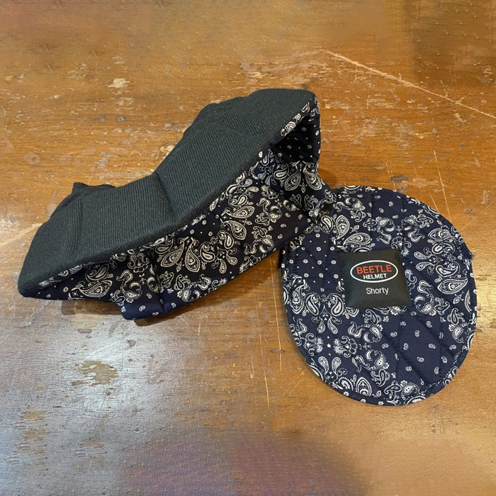 ショーティー4 専用インナー ペイズリー/ネイビー