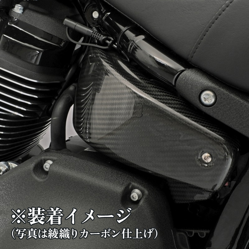 ドライカーボン サイドカバー 左右セット フォージドカーボン