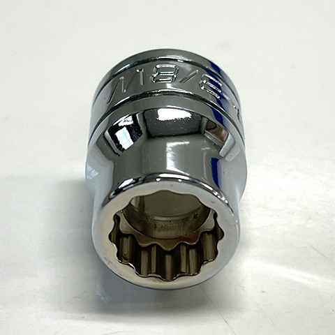 3/8インチ 12ポイントソケット 差込角3/8sq(9.5mm)