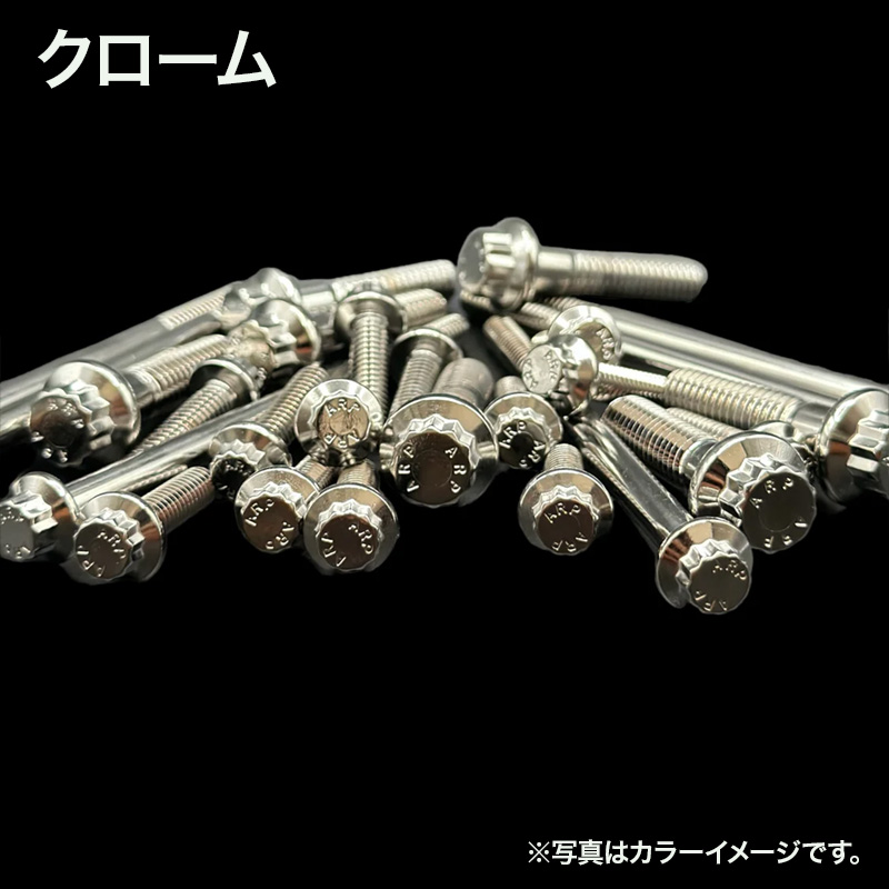 ARPボルトキット フロントブレーキキャリパーマウント M8デュアルディスク車用