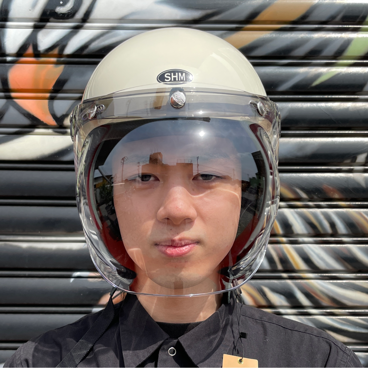 フリップアップ バブルシールド クリア