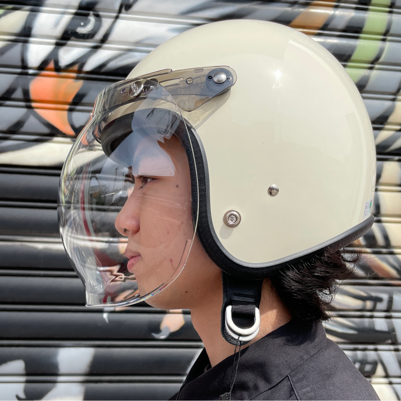 フリップアップ バブルシールド クリア