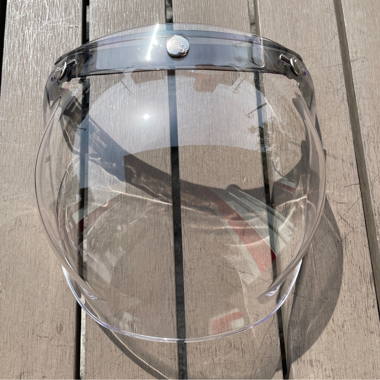 フリップアップ バブルシールド クリア