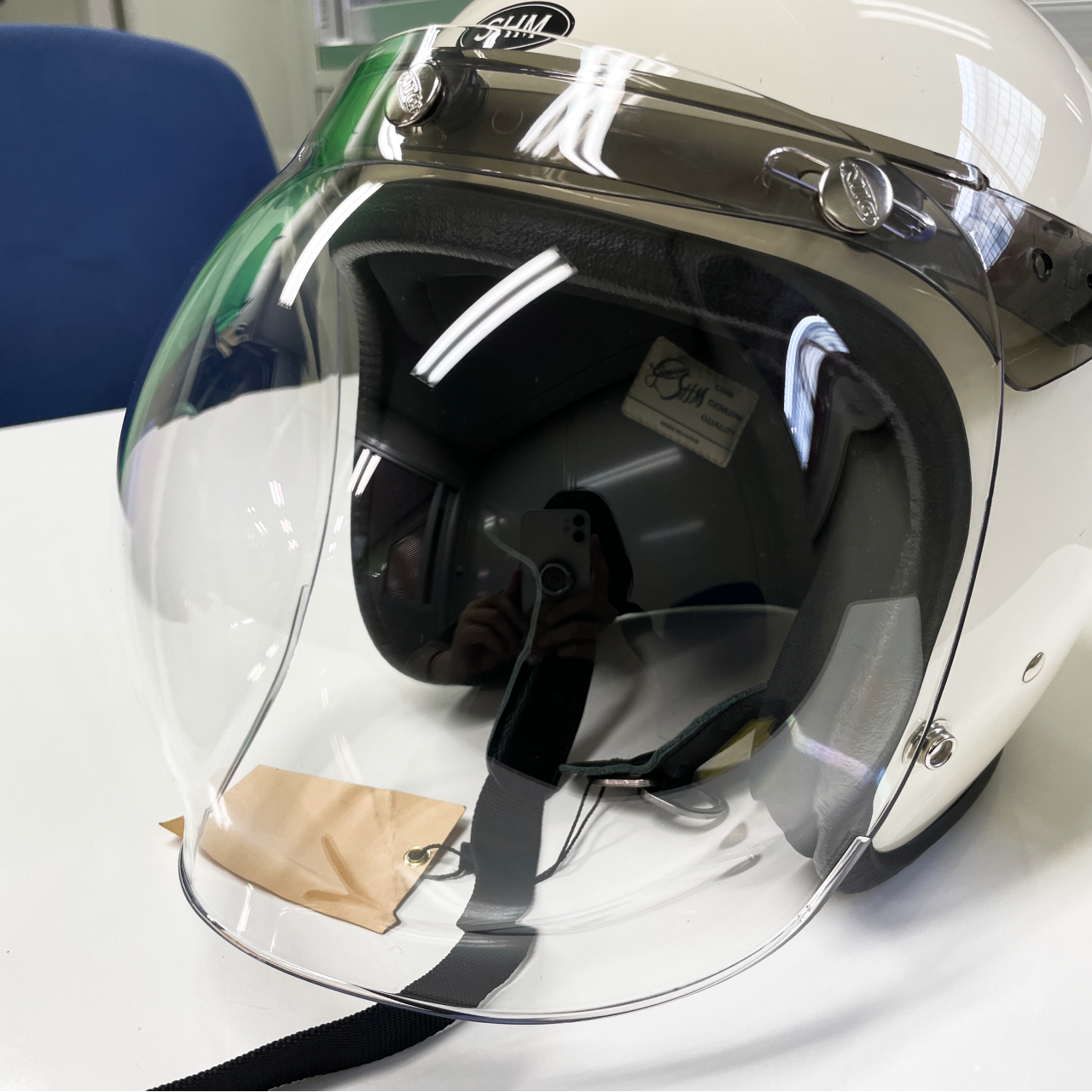 フリップアップ バブルシールド クリア