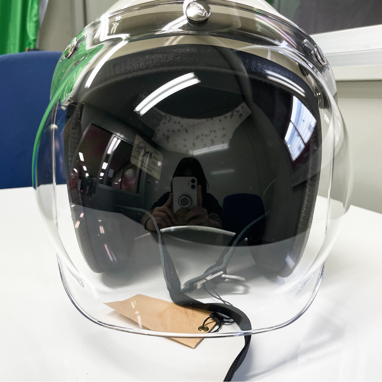 フリップアップ バブルシールド クリア