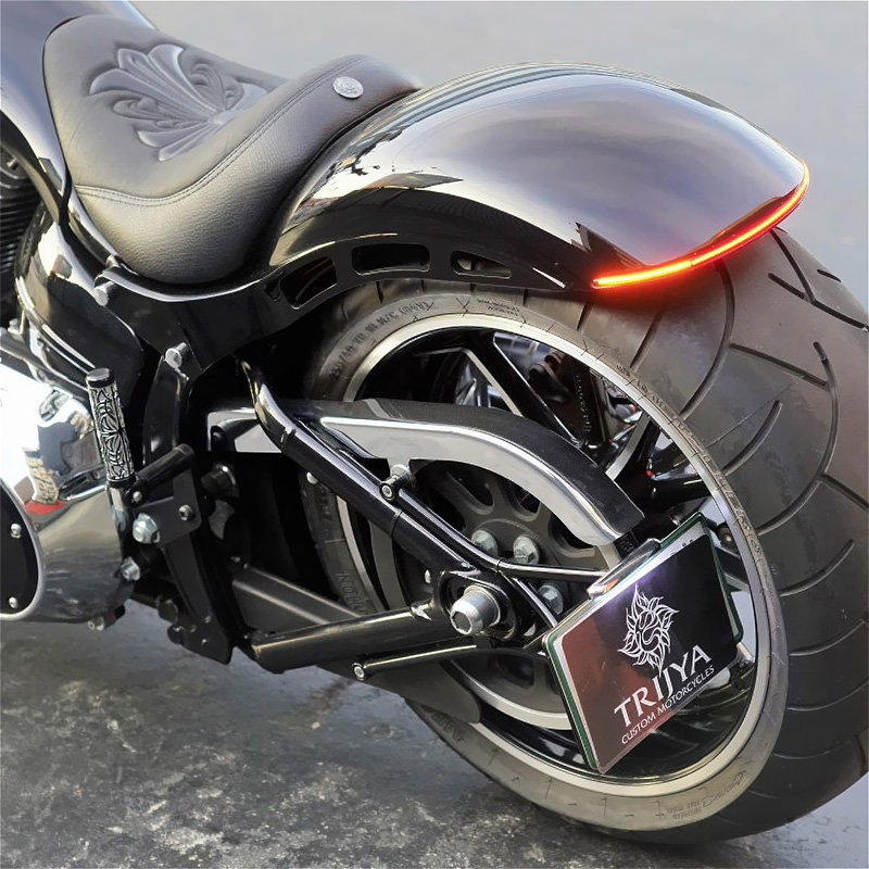 M8 ナンバーサイドマウントステー ブラック