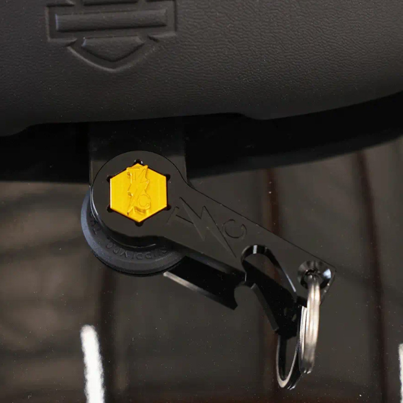 TSC シートスクリューツール/栓抜き キーホルダー ブラック