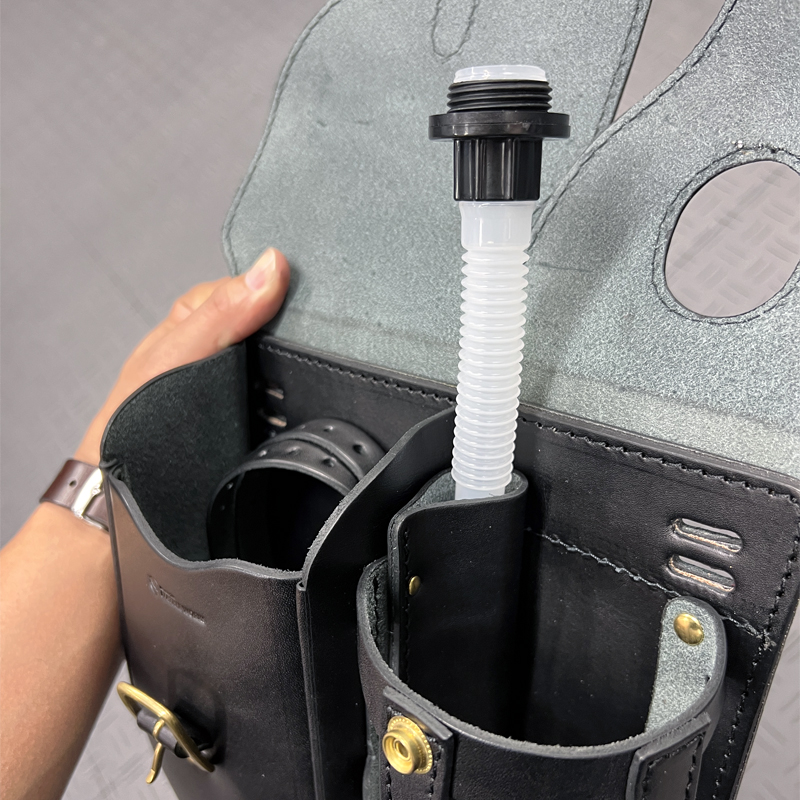 ガスバッグ レザーバッグ付きフューエルボトルホルダー ベーシックカラー