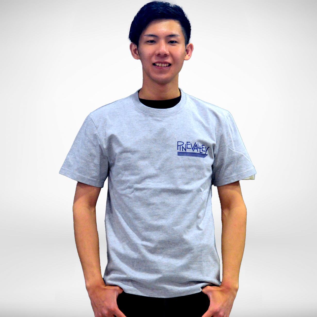 G★コラボTシャツ 第3弾 パッションモデル ライトグレー/ネイビー