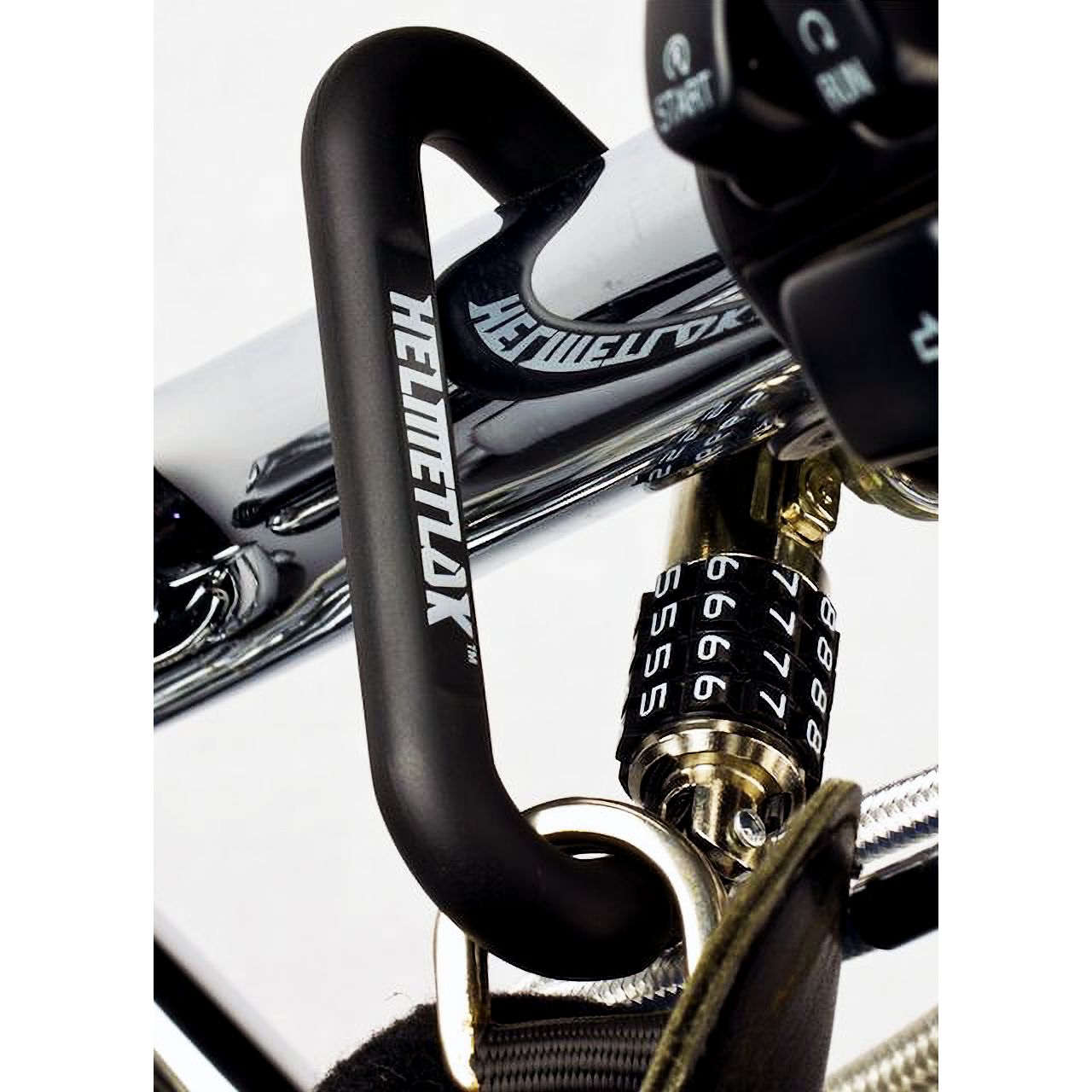 ナンバー式 ヘルメットロックキット