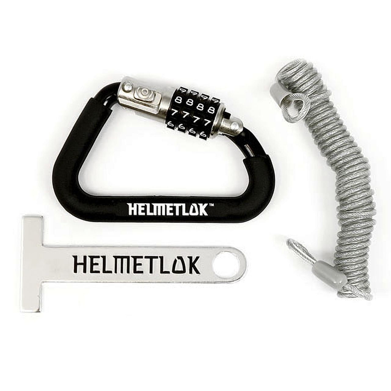 ナンバー式 ヘルメットロックキット