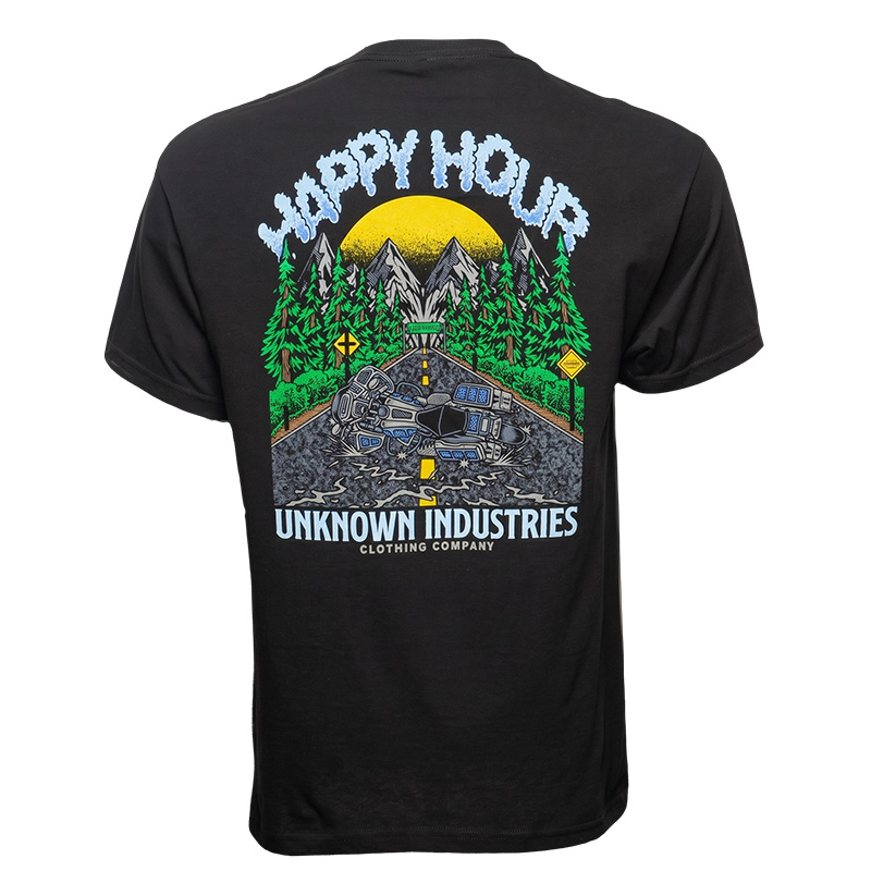アンノウン インダストリーズ デザイン Tシャツ Happy Hour(ハッピーアワー)