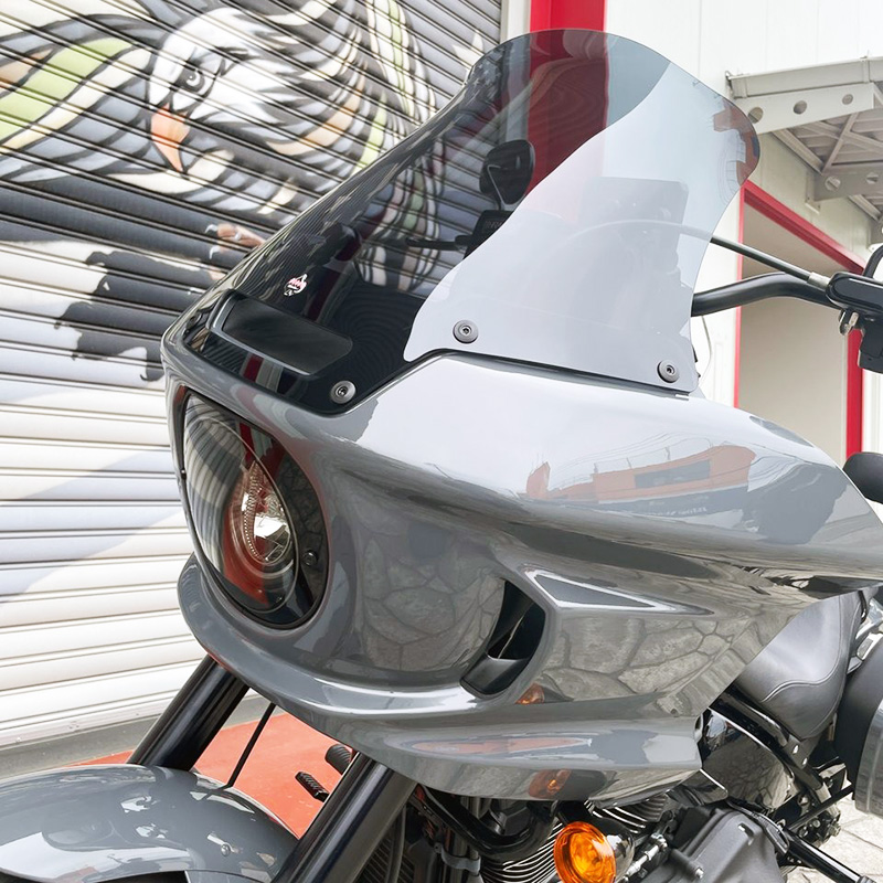 ローライダーST用 ヘッドライトレンズキット ライトスモーク